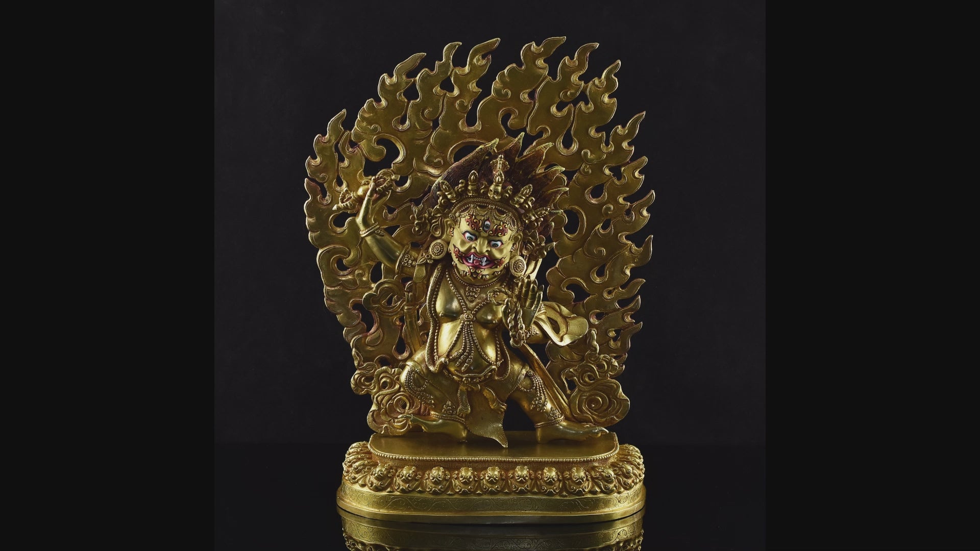 Fine Quality Vajrapani Statue | Chana Dorje – The Guardian of the Thunderbolt