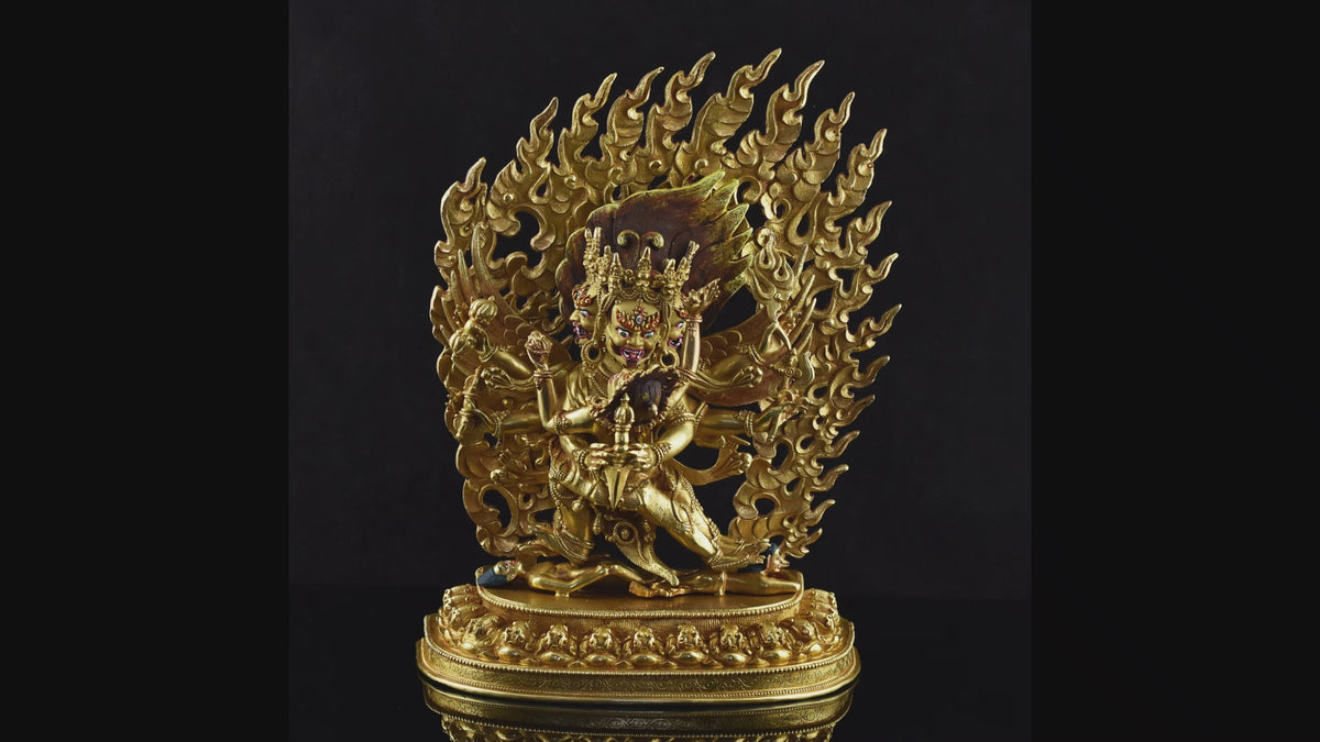 Fine Quality Vajrakilaya Statue | Yidam Deity – The Vanquisher of Obstacles and Ignorance