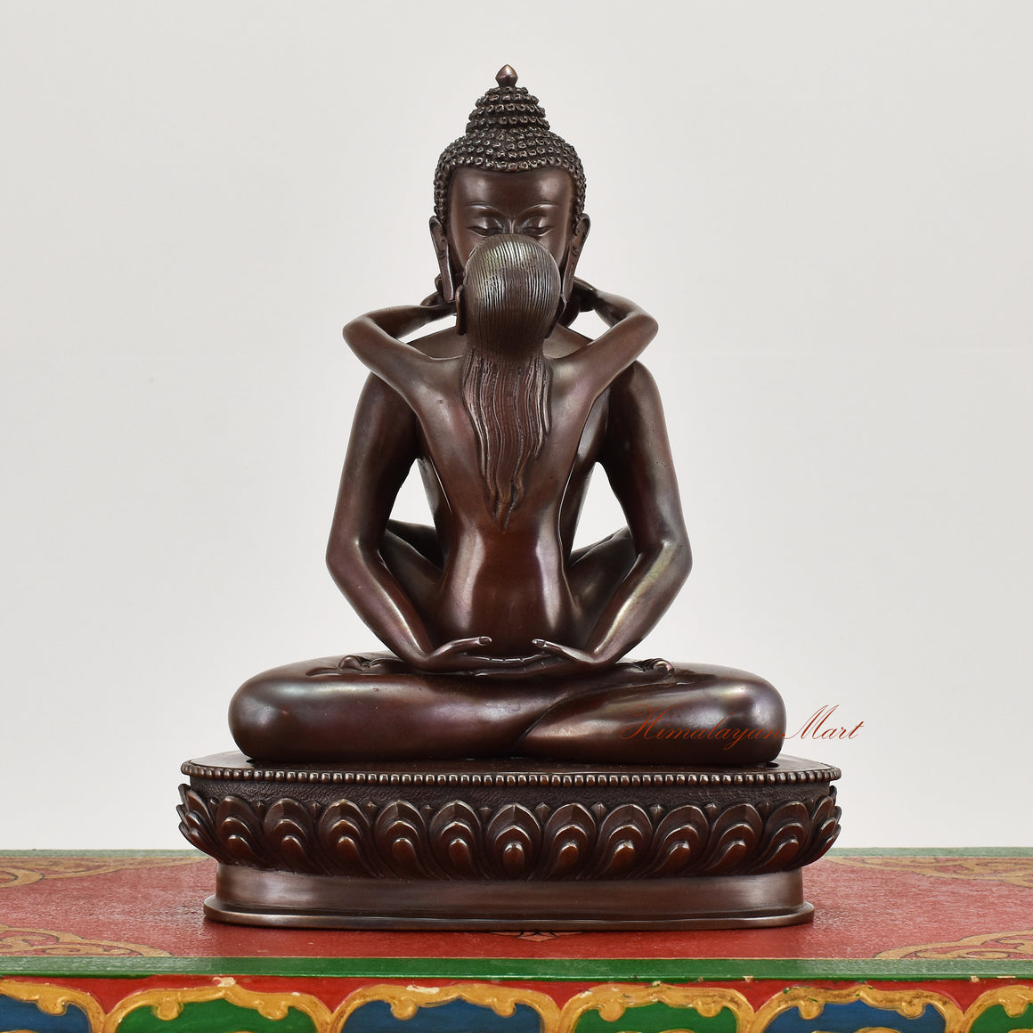 Primordial Samantabhadra Buddha Statue in sacred Yab-Yum pose representing ultimate wisdom, emptiness, and enlightenment in Tibetan Buddhism