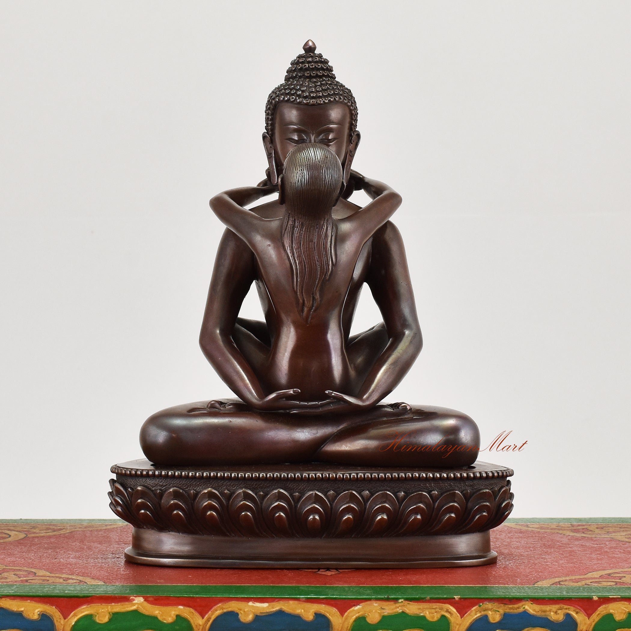 Primordial Samantabhadra Buddha Statue in sacred Yab-Yum pose representing ultimate wisdom, emptiness, and enlightenment in Tibetan Buddhism